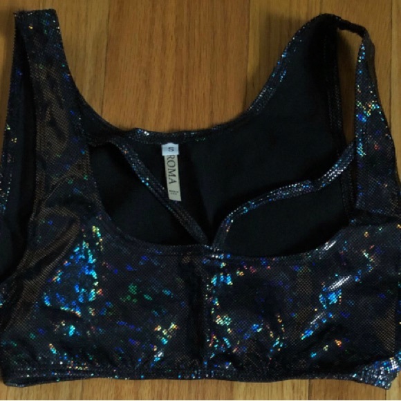 Shimmer Strap Rave Top - Picture 3 of 4